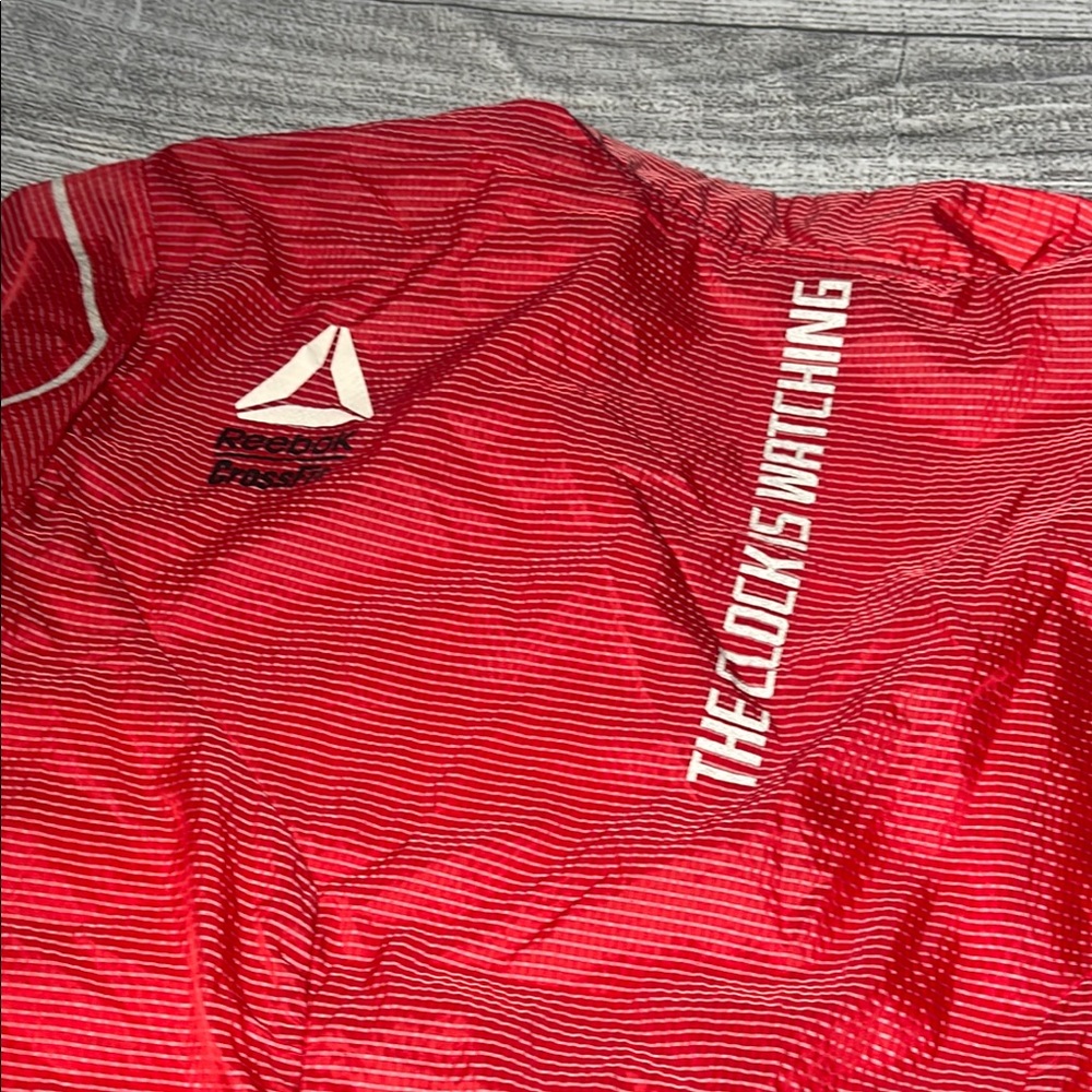 Red Zip-Up Jacket Reebok CrossFit - Picture 3 of 3